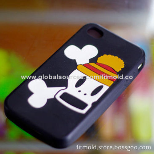 Silicone Case for Cellphone, Customized Colors and Styles are Welcome